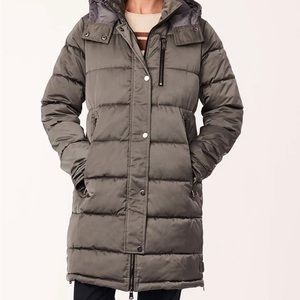 Bernardo Utility Detail Winter Puffer Coat in Metropolite